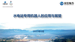 水电站专用机器人的应用与展望.pdf