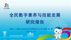 国家工信安全中心:2022全民数字素养与技能发展研究报告(14页).pdf